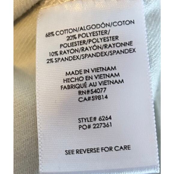 Cabi 6264 Compass Pant Oyster Beige Joggers Utility Ankle Zip, Size 4 - Picture 10 of 11